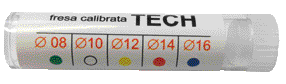 FRESA CALIBRATA TECH Ø 1,6 MM