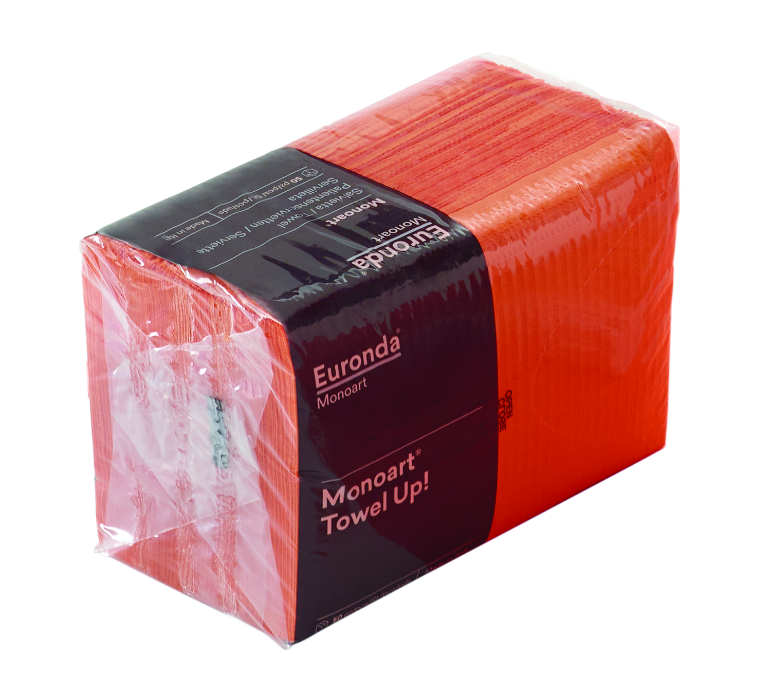 SALVIETTE MONOART TOW.UP ORANGE10x5