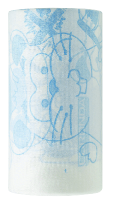 SALVIETTE MONOART BABY AZZURRO 10