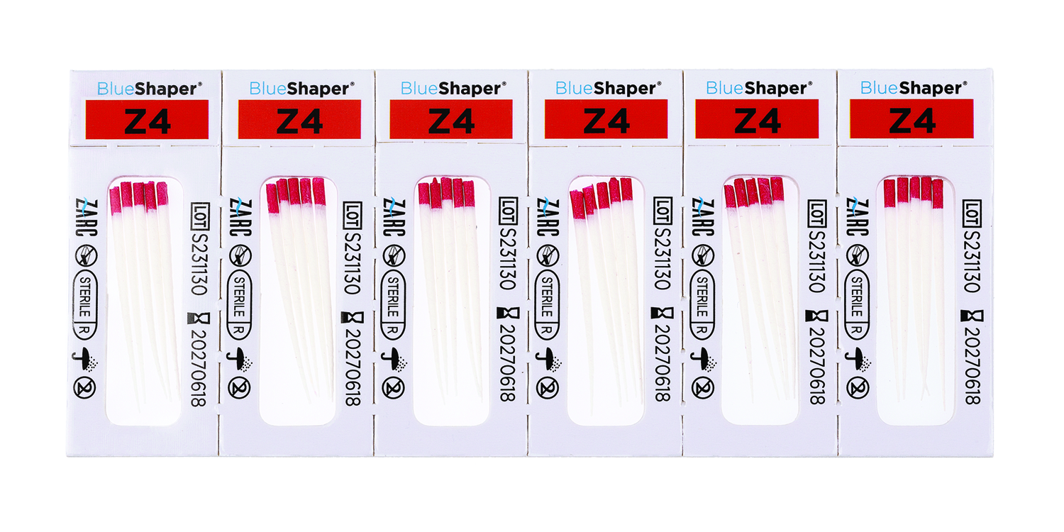 PUNTE CARTA BLUESHAPER Z4 STERILI 1