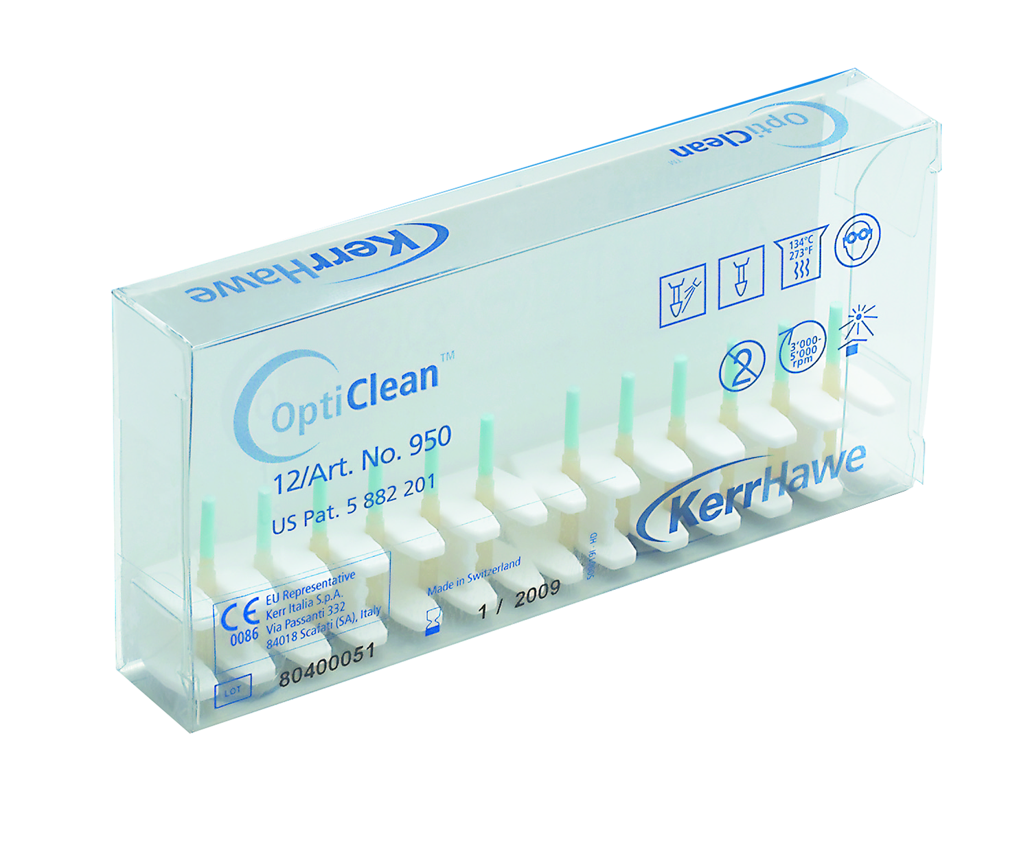 FRESA MONOUSO CA OPTICLEAN KERR 12