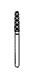 FRESA DIAM. TDA FG M 122 TDA x 5 PZ