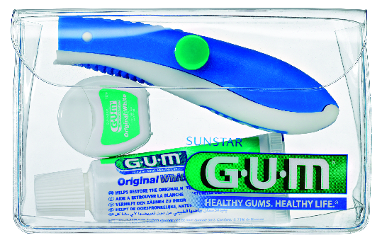KIT IGIENE DA VIAGGIO GUM 1pz