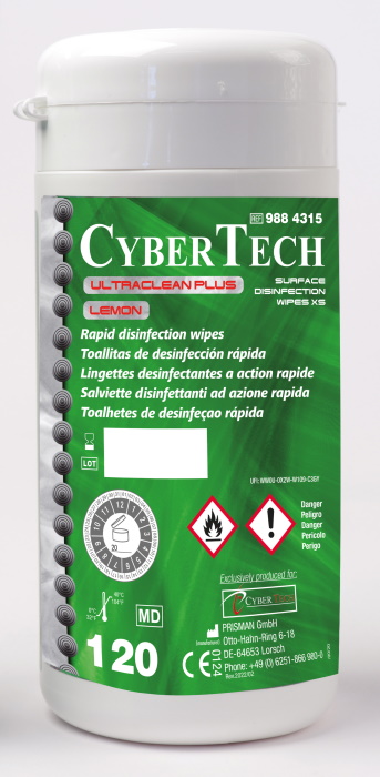 Disinfezione E Sterilizzazione - CT ULTRACLEA.PLUS WIPES XS LEMON BA
