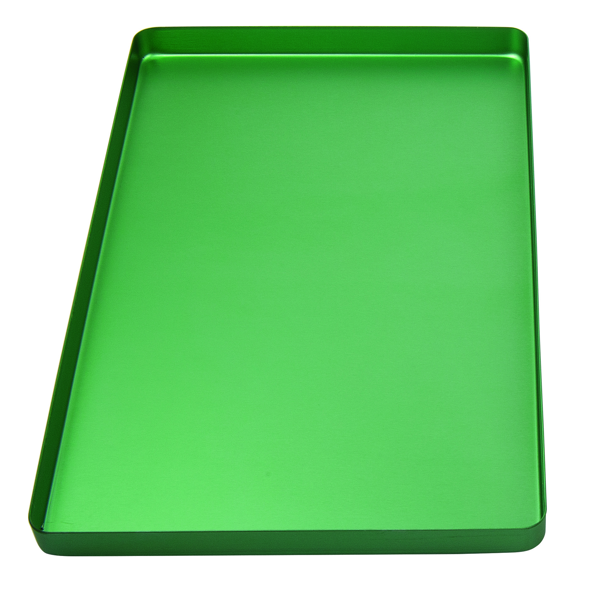 TRAY LISCIO ALLUMINIO VERDE