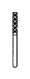 FRESA DIAM. TDA FG M 322 TDA x 5 PZ