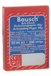 CARTA OCCLUSALE BAUSCH BK 80