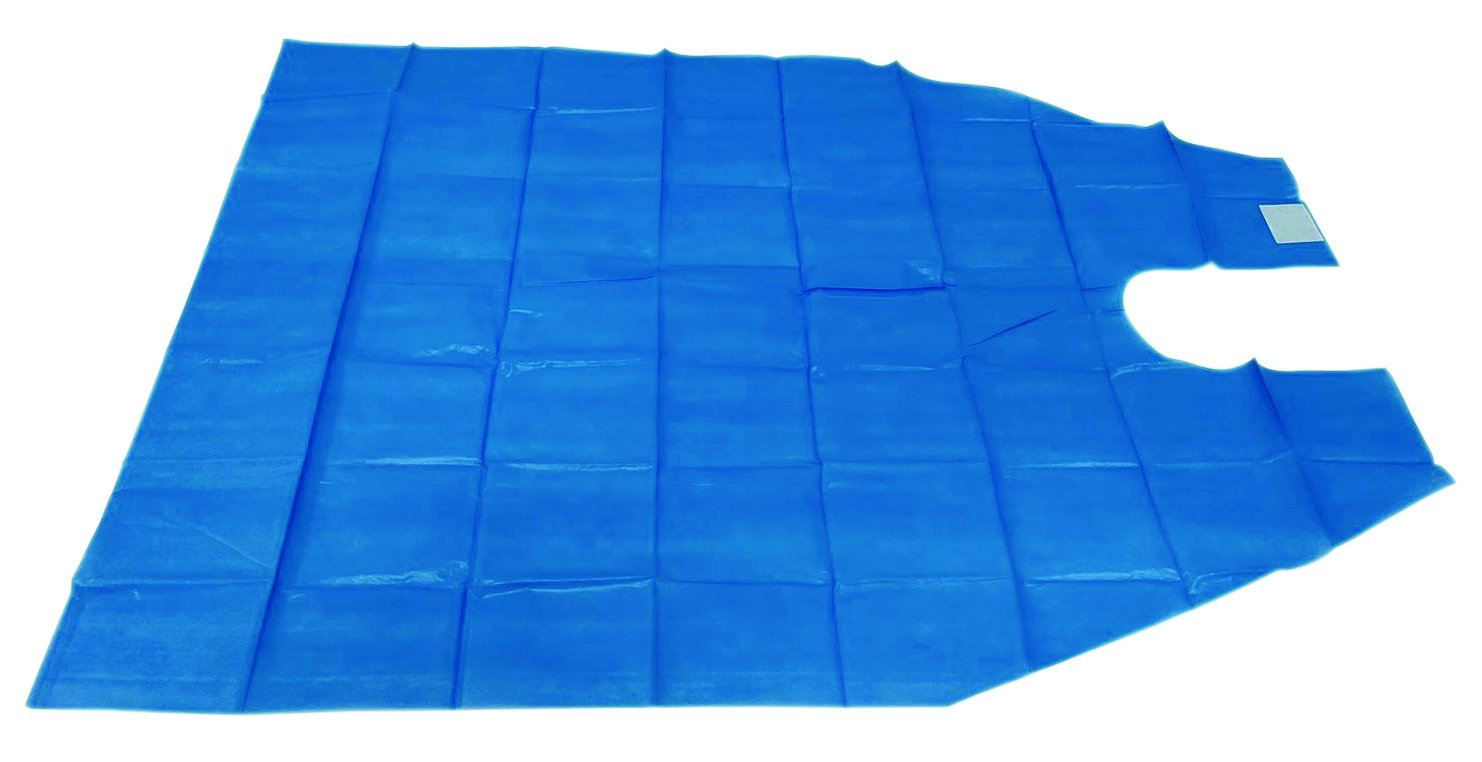 TELO STERILE C/FESS. U 75x115 AZZ.