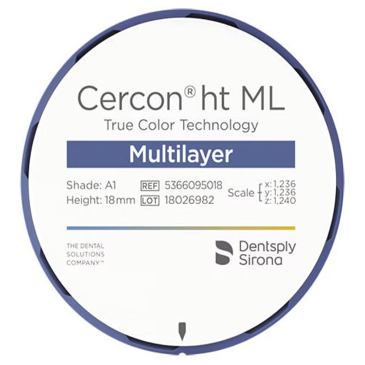 CERCON HT ML D4 DISCO 98X18 MM