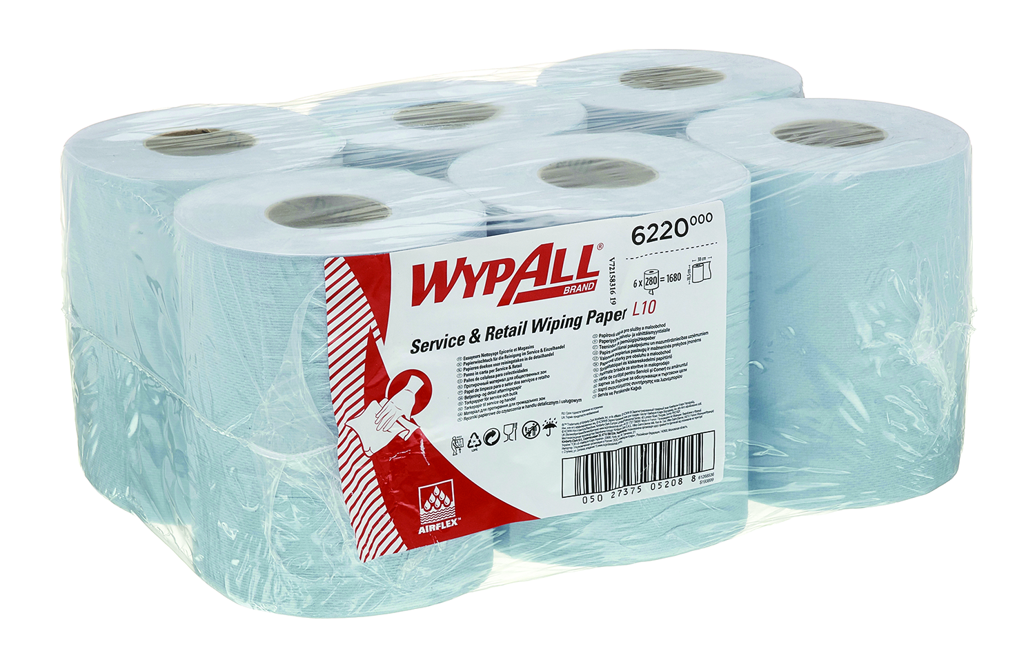 PANNI WYPALL REACH AZZURRI x 6 ROTO