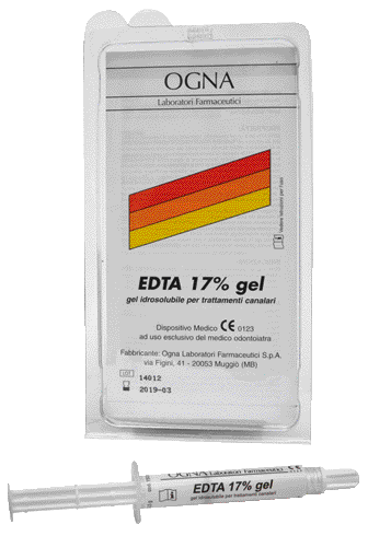 EDTA 17% GEL OGNA SIR. 2,5 G+AGHI