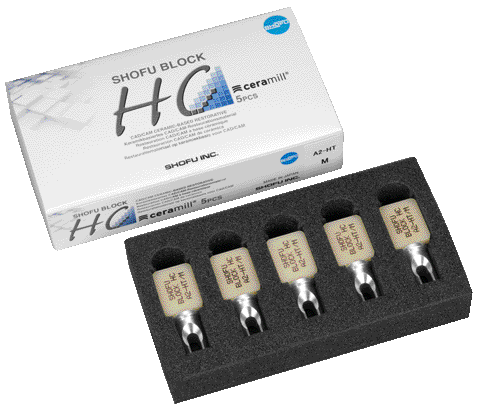 BLOCK HC SHOFU x CEREC A2-HT 1 STRA