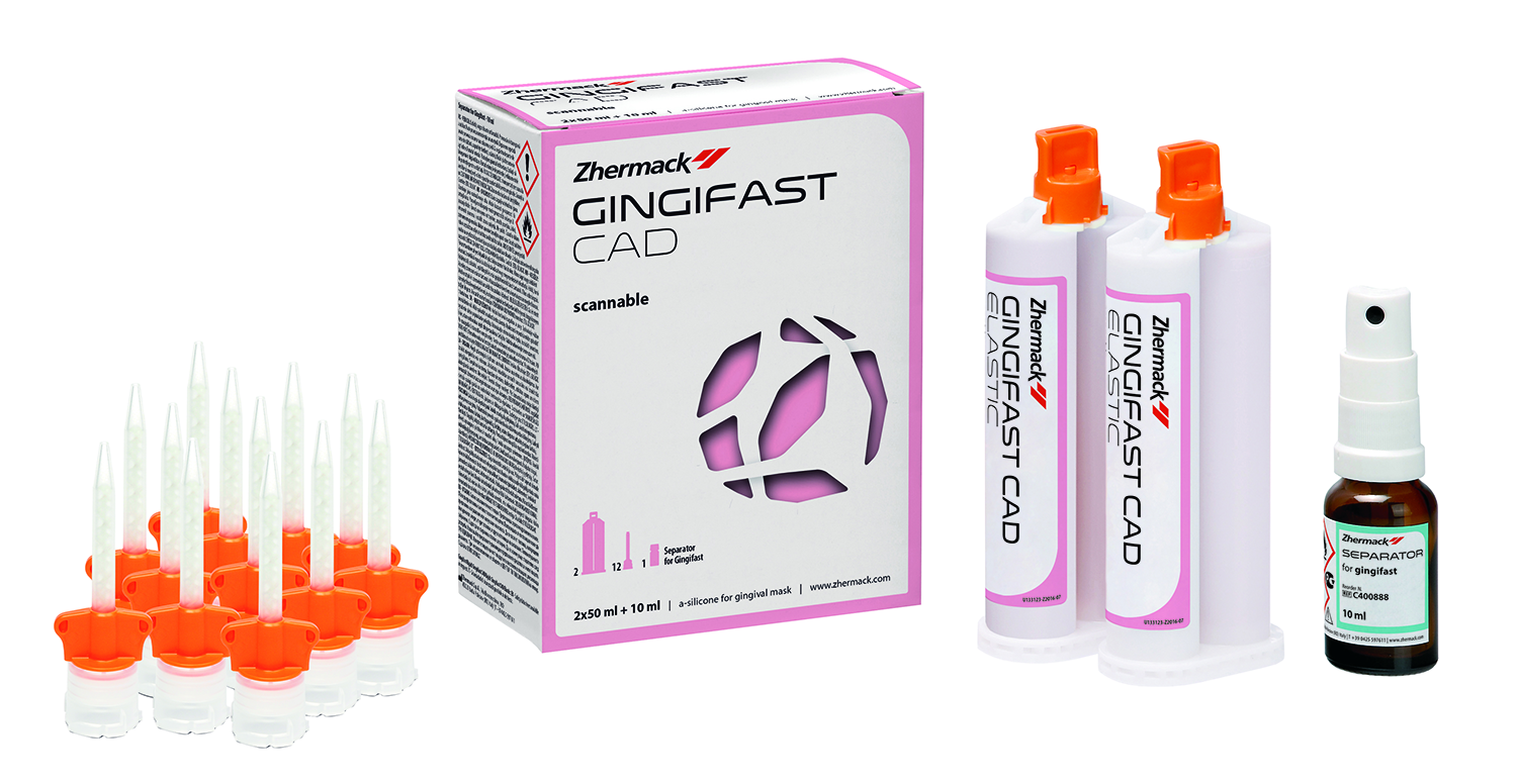 GINGIFAST CAD ELASTIC 2X50ML+ACC.