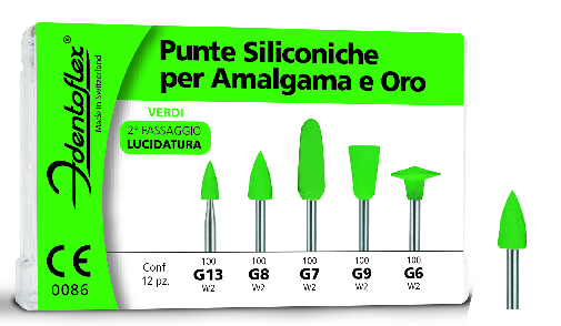 Frese E Abrasivi - FIAMME VERDI G8  IDENTOFLEX 12 PZ