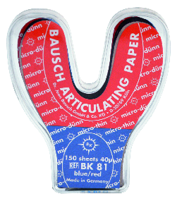 CARTA OCCLUSALE BAUSCH BK 81