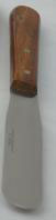 SPATOLA INOX DE MANICO LEGNO