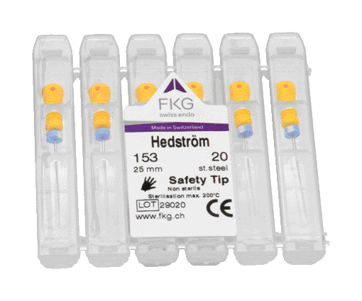 H-FILES FKG NR.20/25MM x 6 PZ