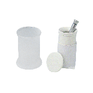 VASO DISINFEZIONE IN VETRO SABBIATO