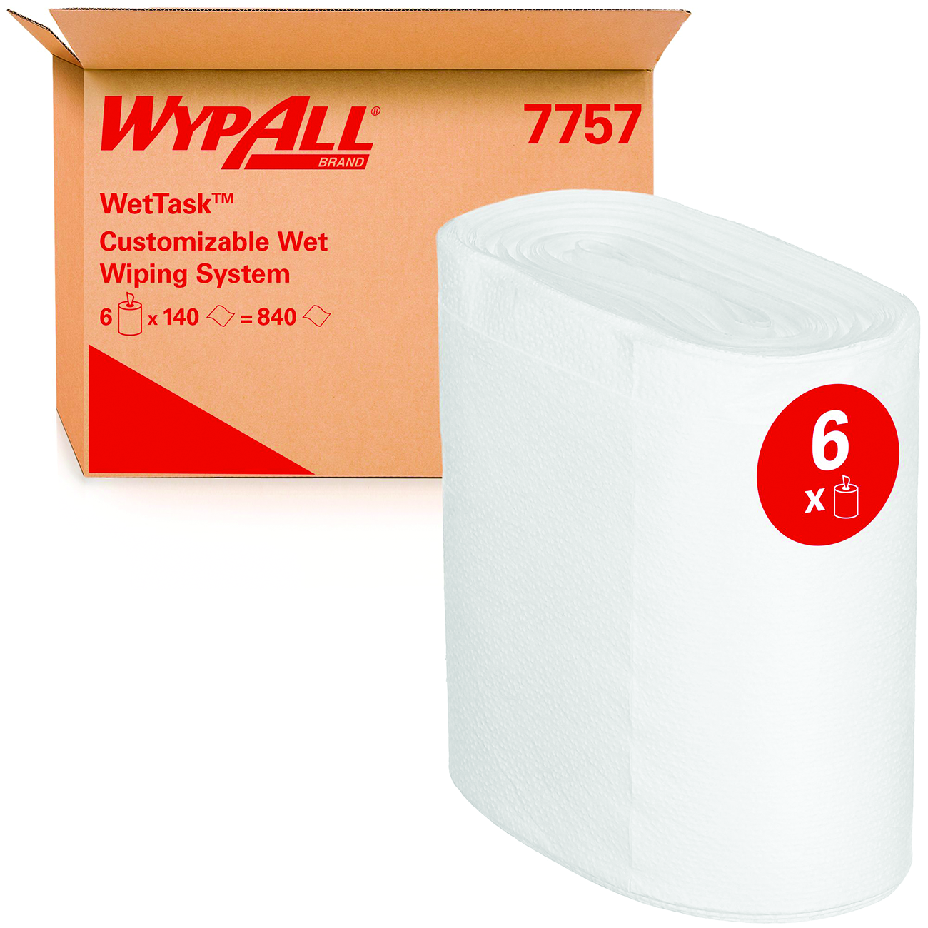 PANNI WYPALL WETTASK K.C. 6 ROTOLI