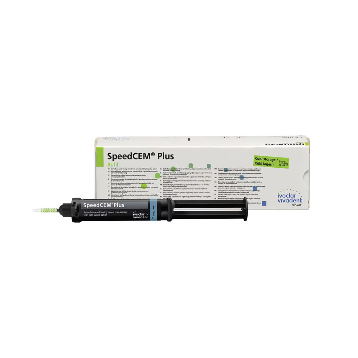 Cementi - SPEEDCEM PLUS TRANSP. SIR. 3X9G