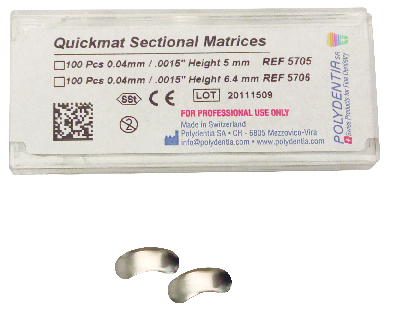 QUICKMAT MATRICI 6,4x0,04 MM 100 PZ