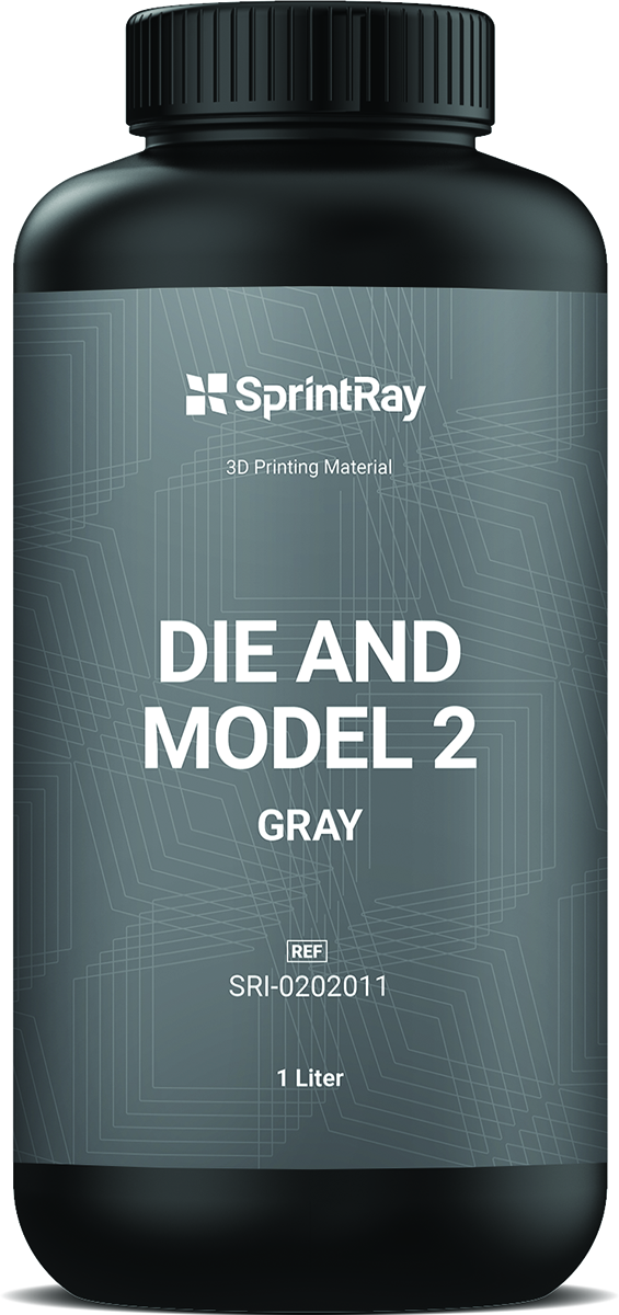 SPRINTRAY RESINA DIE&MODEL 2 GRAY-1