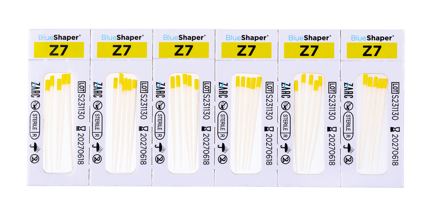 PUNTE CARTA BLUESHAPER Z7 STERILI 1