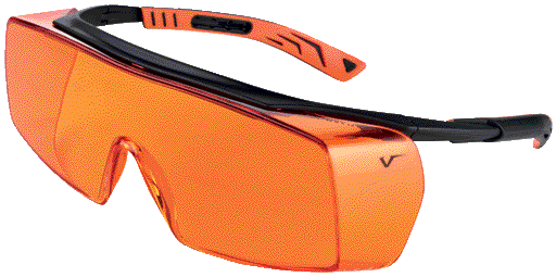 OCCHIALE CUBE ORANGE MONOART EUROND