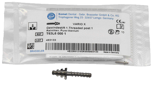 PERNI TITANIO KOMET RIC.N. 2 x 10 P