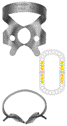 GANCIO H.F RDCM14 SATIN STEEL