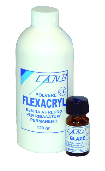 Resine E Corone - FLEXACRYL POLV. HARD/SOFT 120 G