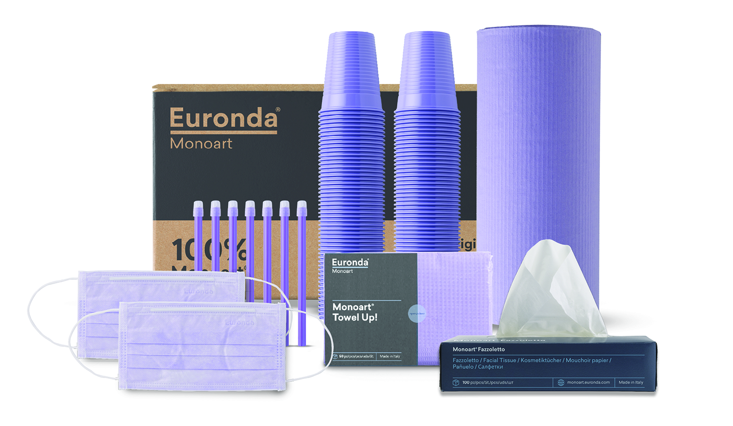 MONOART KIT 100%  LILLA