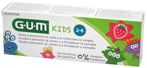 DENTIFRICIO KIDS 2-6 ANNI 50ML GU