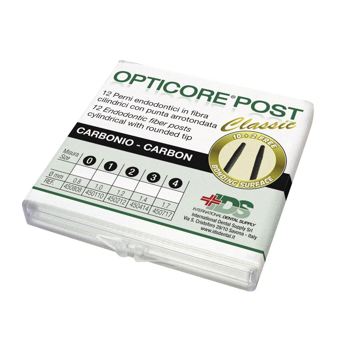PERNI CARB. OPTICORE POST MIS.1 x 1