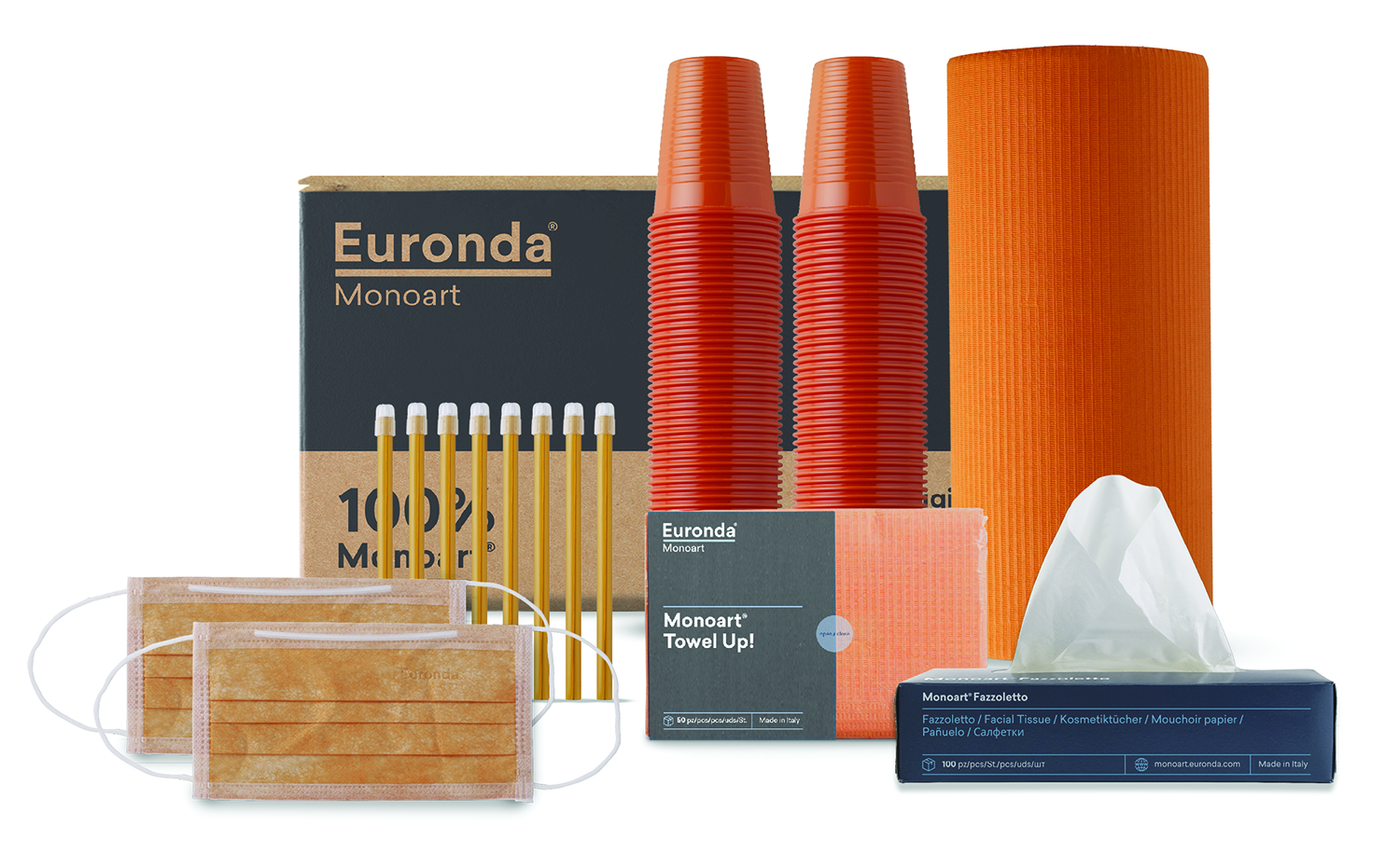 MONOART KIT 100%  ARANCIO