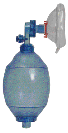 PALLONE MONOSACCA TIPO AMBU+MASCHER
