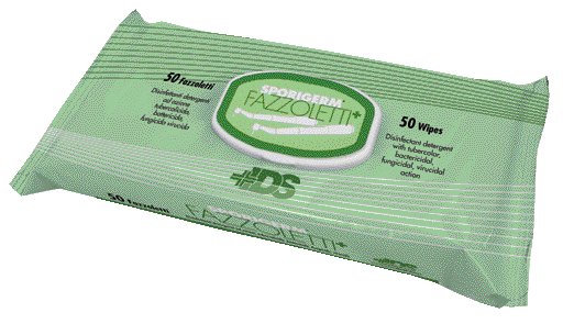 SPORIGERM FAZZOLETTI CONF. 50 PZ