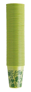 BICCHIERI MONOART FLOR.LIME x 100