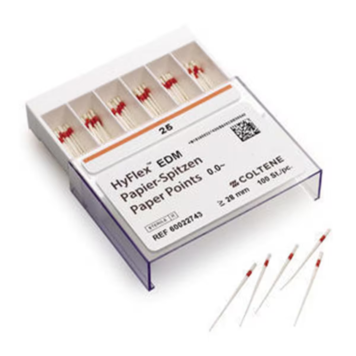 HYFLEX EDM PUNTE CARTA 30/.04 x 100