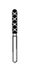 FRESA DIAM. TDA FG M 183 TDA x 5 PZ