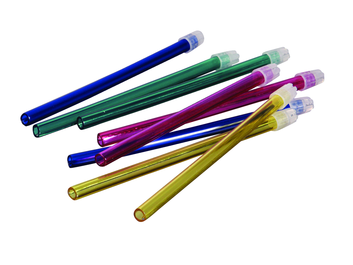 Monouso - ASPIRASALIVA DE VERDE 15 CM 100 PZ
