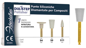 Frese E Abrasivi - DIA1 STEP COPPETTA IDENTOFLEX 6 PZ