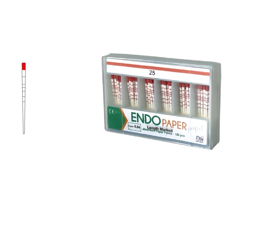Endodonzia - PUNTE DI CARTA MILLIMITRATE MIS 15/