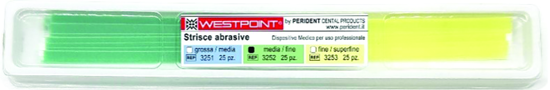 STRISCE ABRASIVE GRANA MEDIA/FINE 2