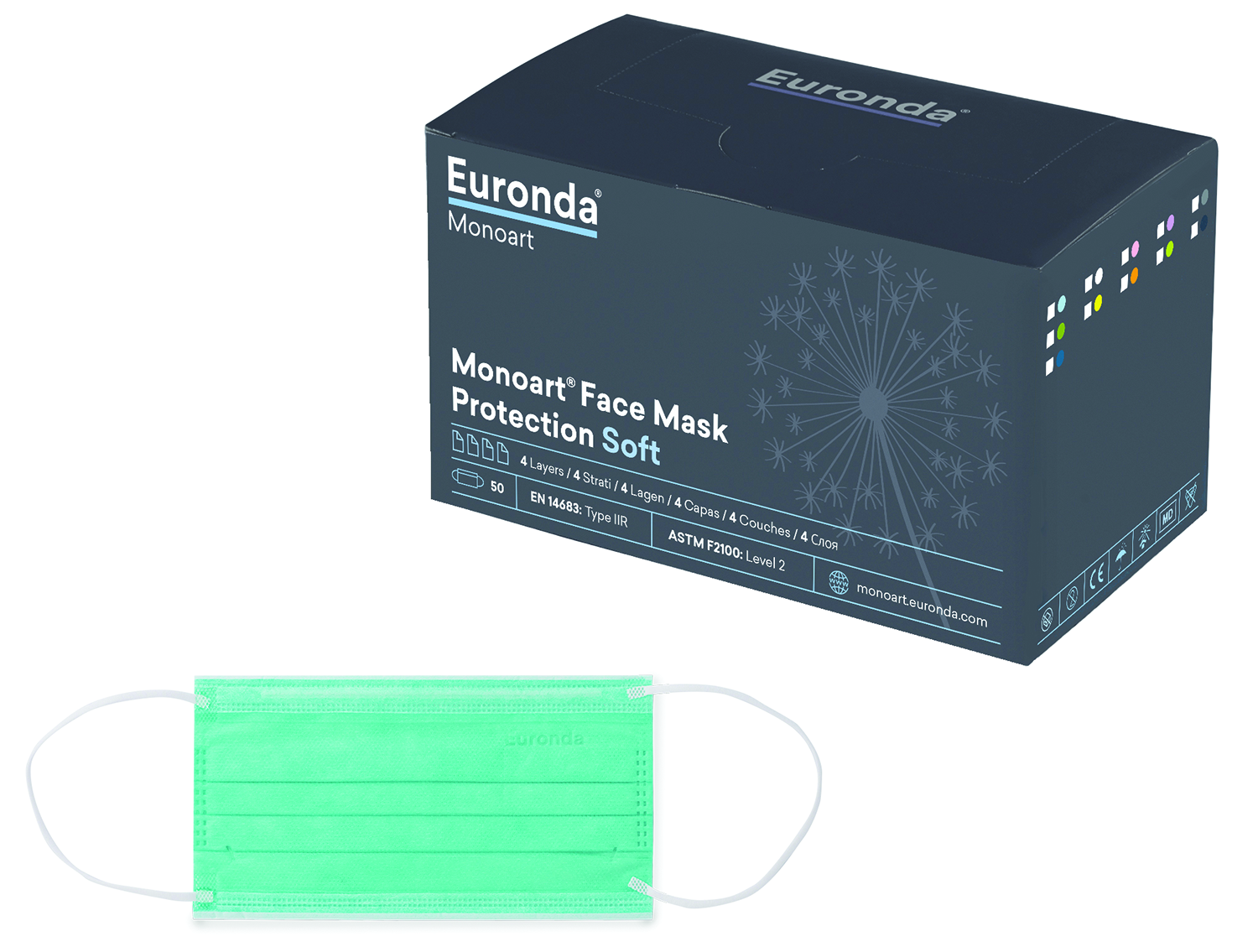 MASCHERINE MONOART ACQUAM.NA 50P*