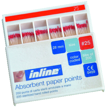 PUNTE CARTA INLINE N.25 BOX 200 PZ