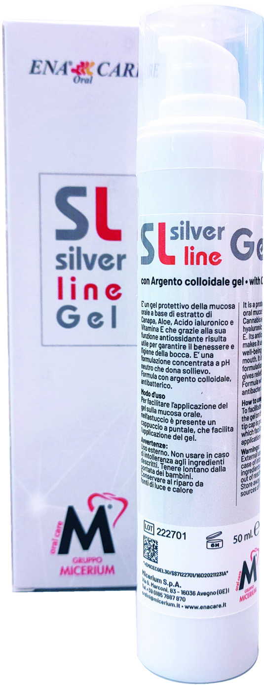 SILVER LINE GEL FLACONE DA 50 ML