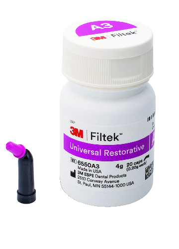 FILTEK UNIVERSAL COL.A3 x 20 CAPS x