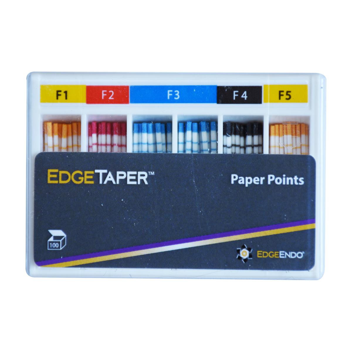 Endodonzia - CONI CARTA EDGE TAPER ASS. x 100 PZ
