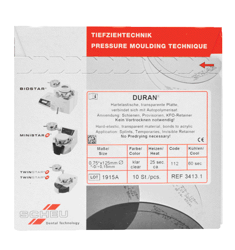 DISCHI DURAN STARKE 0,75 MM x 10